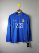 Camisola Manchester United Principal Retro 2007/08 - Manga Comprida