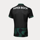 Camisola Alternativa Preta e Verde 2025/26