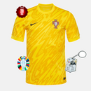 Camisola Portugal Guarda Redes Amarela - 2024/25